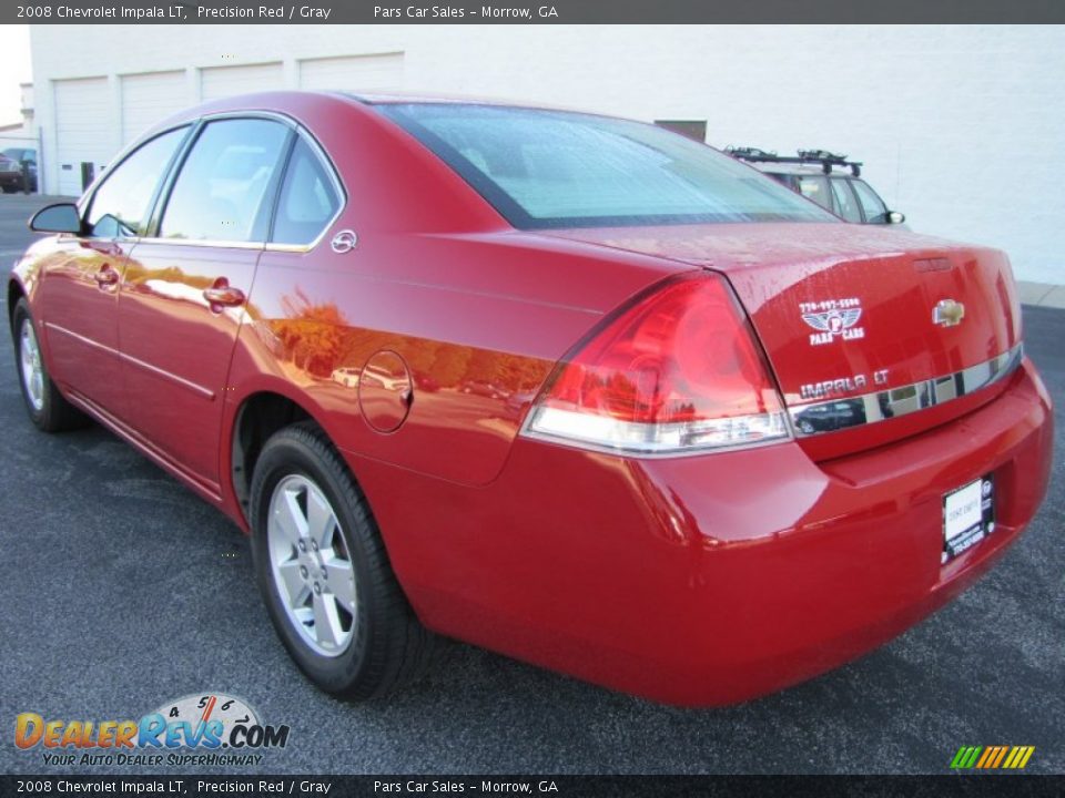 2008 Chevrolet Impala LT Precision Red / Gray Photo #2