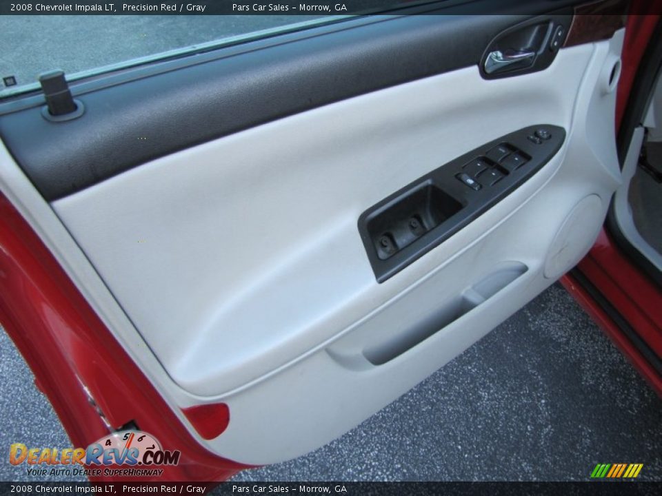 2008 Chevrolet Impala LT Precision Red / Gray Photo #7