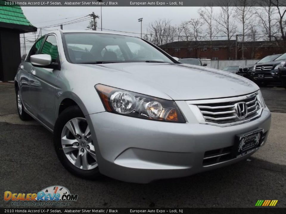 2010 Honda Accord LX-P Sedan Alabaster Silver Metallic / Black Photo #2