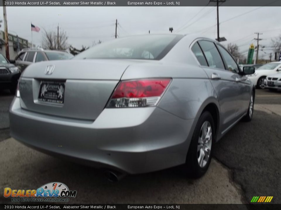 2010 Honda Accord LX-P Sedan Alabaster Silver Metallic / Black Photo #3