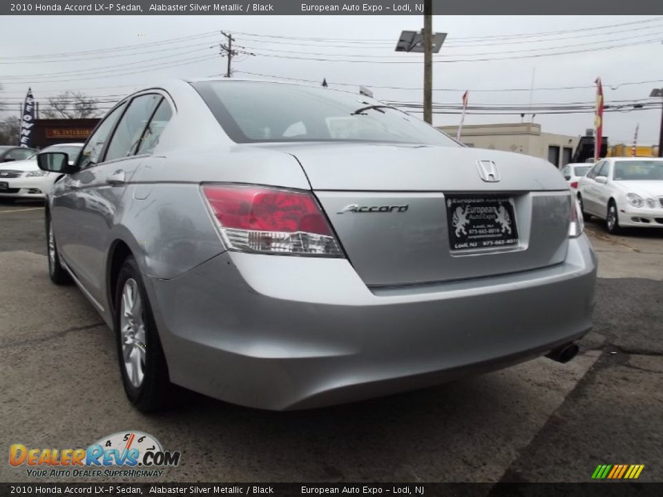 2010 Honda Accord LX-P Sedan Alabaster Silver Metallic / Black Photo #4