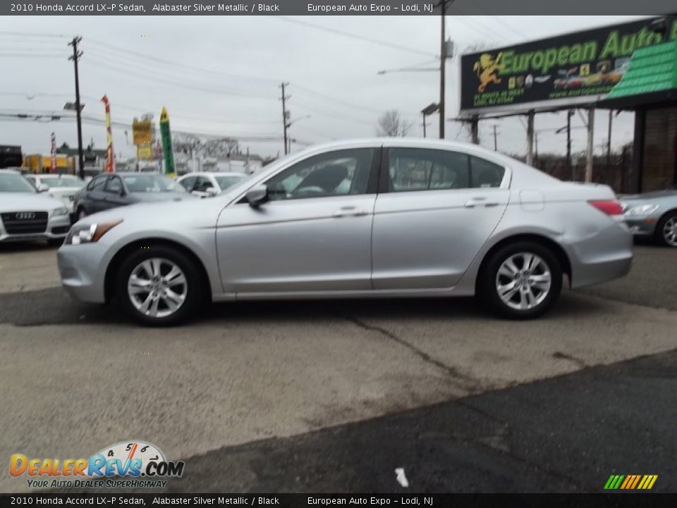 2010 Honda Accord LX-P Sedan Alabaster Silver Metallic / Black Photo #7