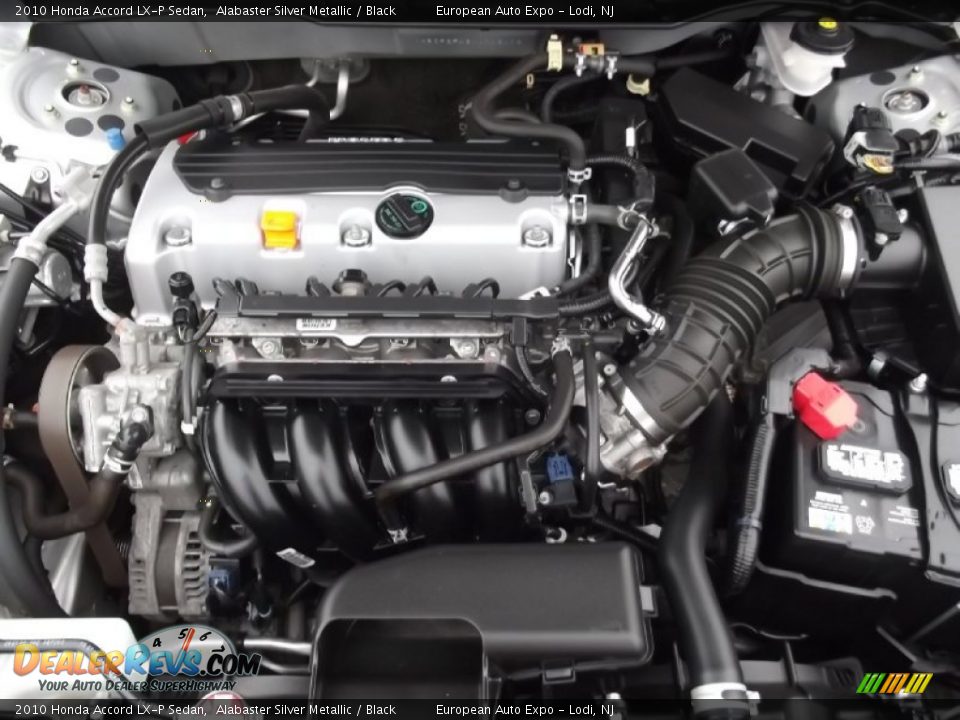 2010 Honda Accord LX-P Sedan Alabaster Silver Metallic / Black Photo #9
