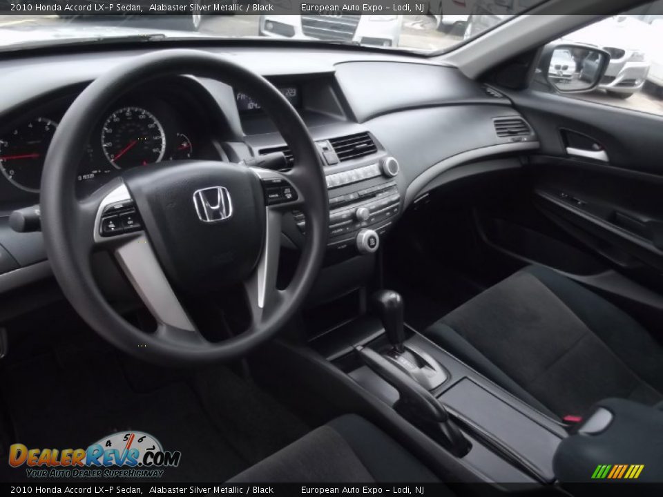 2010 Honda Accord LX-P Sedan Alabaster Silver Metallic / Black Photo #10