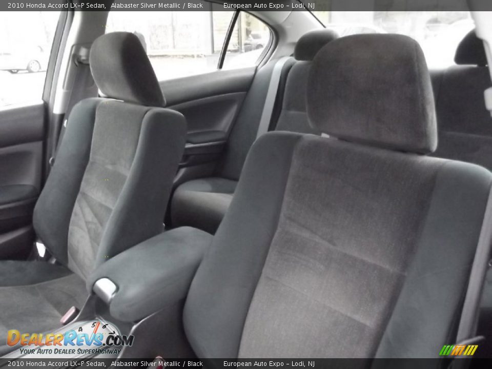 2010 Honda Accord LX-P Sedan Alabaster Silver Metallic / Black Photo #11