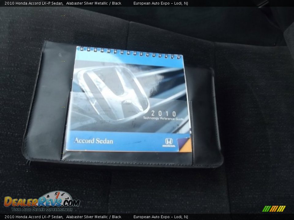 2010 Honda Accord LX-P Sedan Alabaster Silver Metallic / Black Photo #26