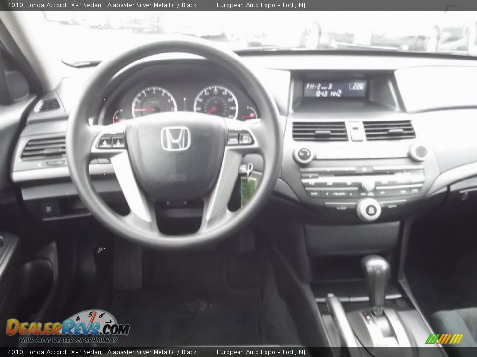 2010 Honda Accord LX-P Sedan Alabaster Silver Metallic / Black Photo #29