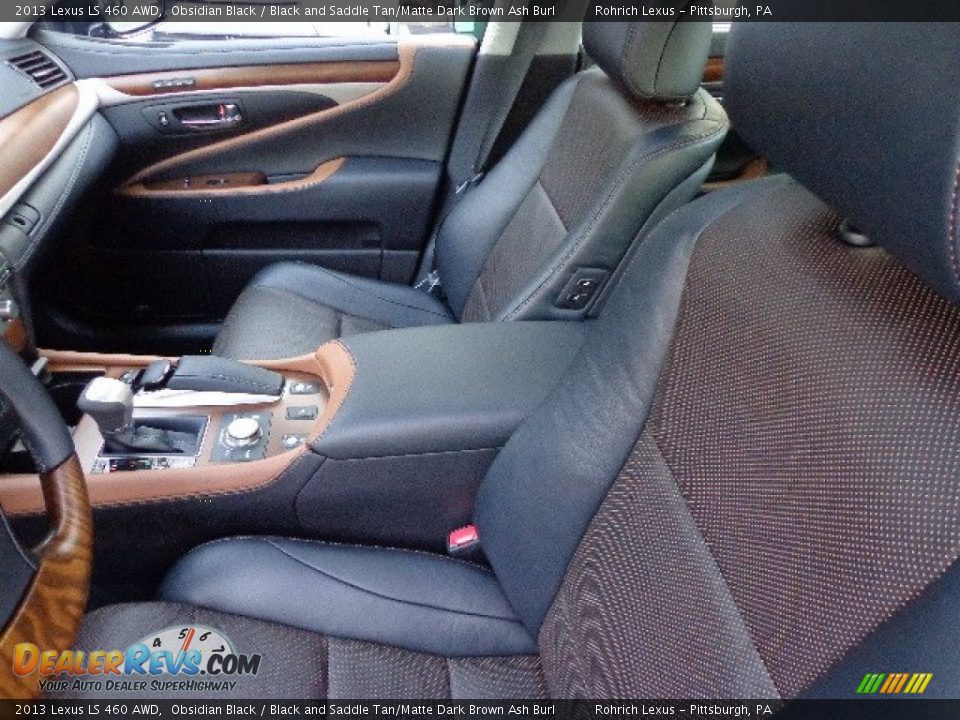 Front Seat of 2013 Lexus LS 460 AWD Photo #10