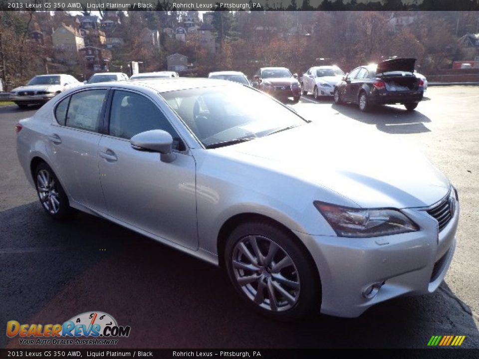 2013 Lexus GS 350 AWD Liquid Platinum / Black Photo #6