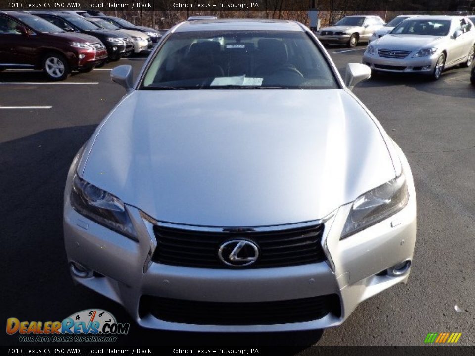 2013 Lexus GS 350 AWD Liquid Platinum / Black Photo #7