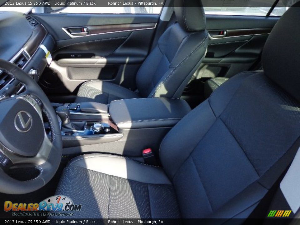 2013 Lexus GS 350 AWD Liquid Platinum / Black Photo #10