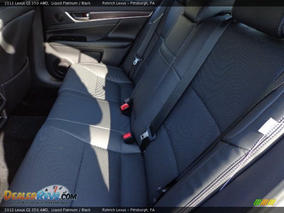 2013 Lexus GS 350 AWD Liquid Platinum / Black Photo #11