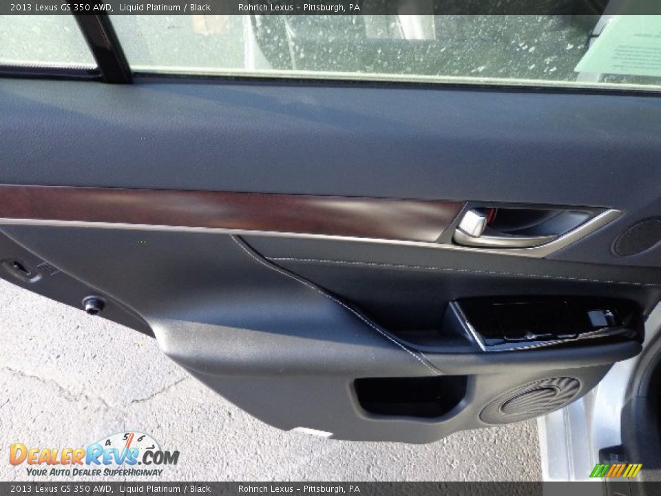 2013 Lexus GS 350 AWD Liquid Platinum / Black Photo #13