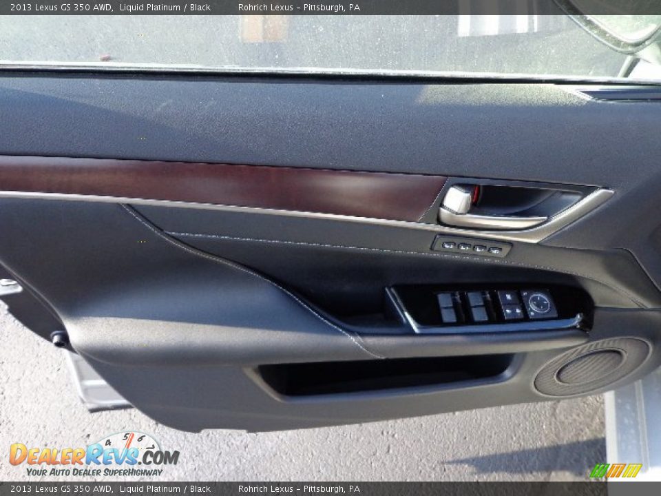 2013 Lexus GS 350 AWD Liquid Platinum / Black Photo #14