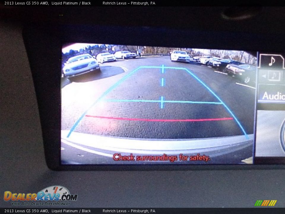 2013 Lexus GS 350 AWD Liquid Platinum / Black Photo #18