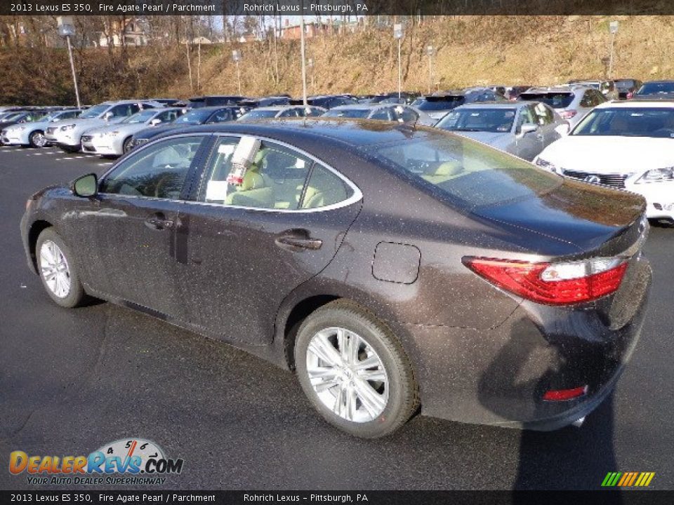2013 Lexus ES 350 Fire Agate Pearl / Parchment Photo #2