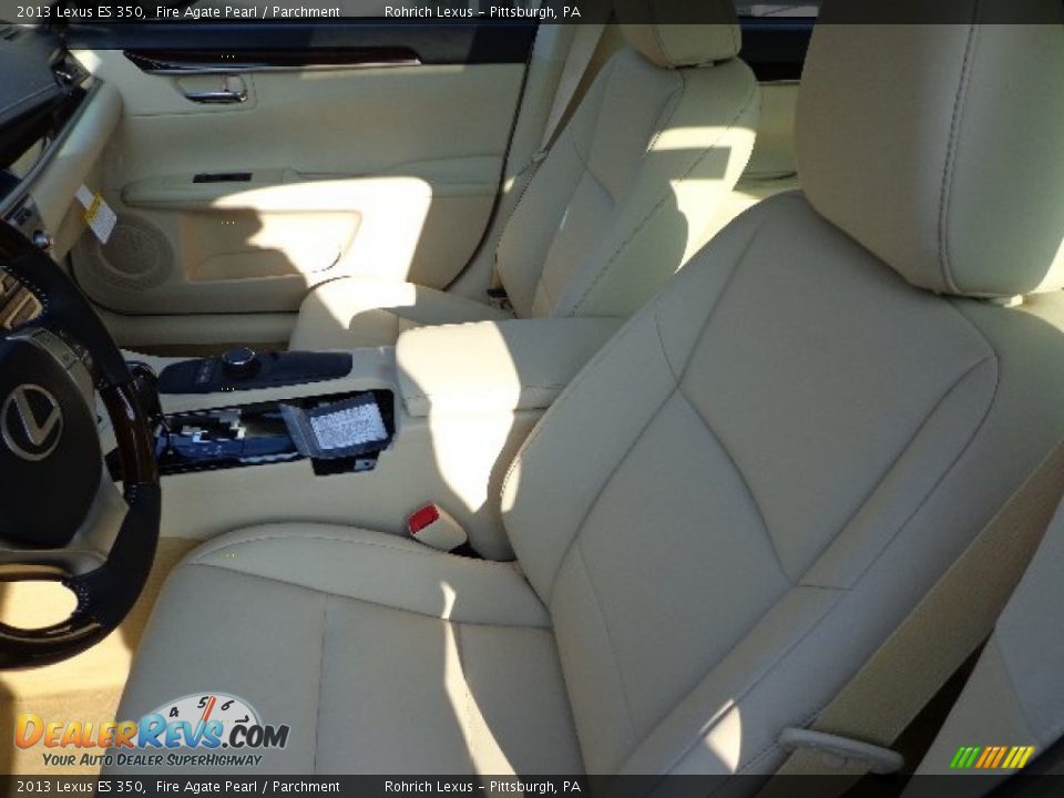 2013 Lexus ES 350 Fire Agate Pearl / Parchment Photo #10