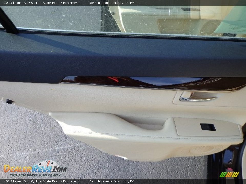 2013 Lexus ES 350 Fire Agate Pearl / Parchment Photo #13
