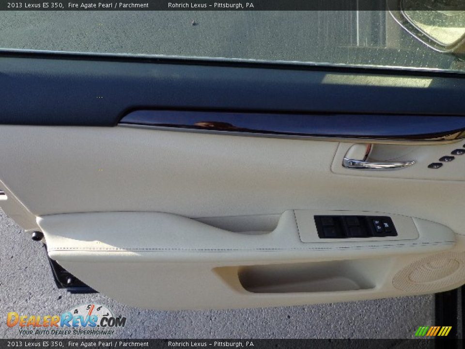 2013 Lexus ES 350 Fire Agate Pearl / Parchment Photo #14
