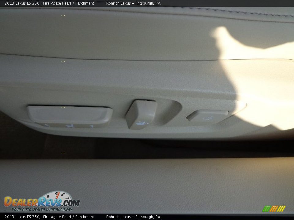 2013 Lexus ES 350 Fire Agate Pearl / Parchment Photo #16