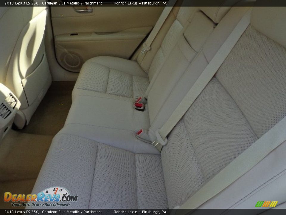 2013 Lexus ES 350 Cerulean Blue Metallic / Parchment Photo #8