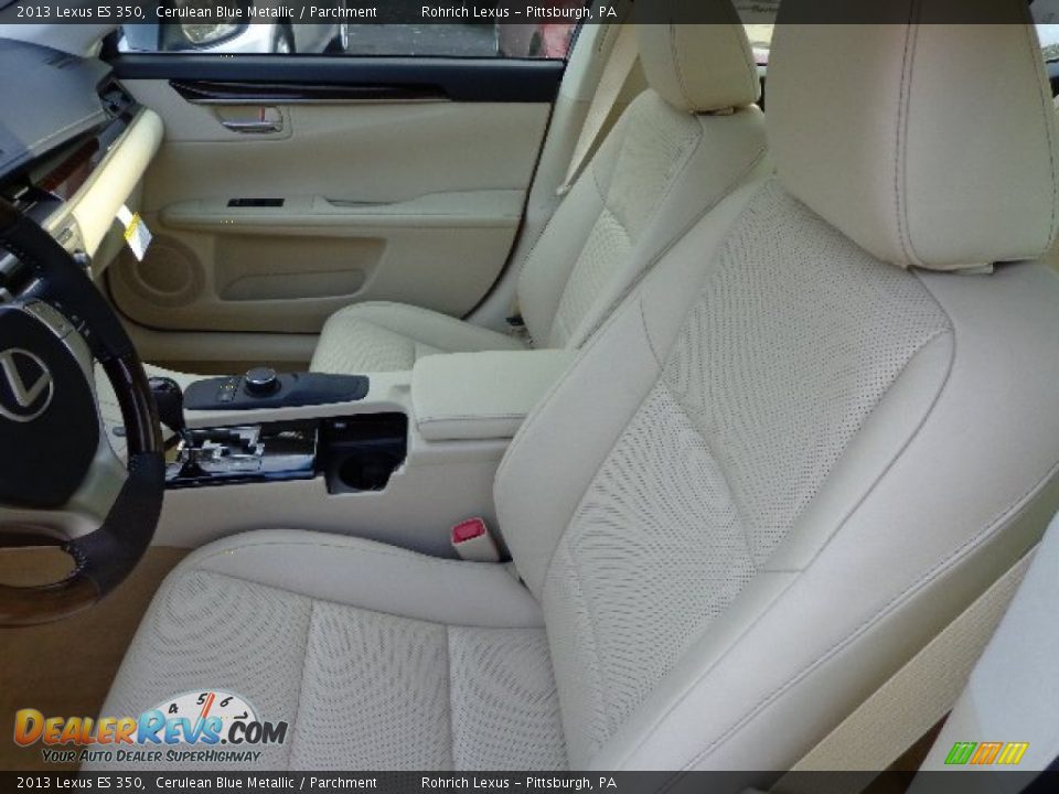 2013 Lexus ES 350 Cerulean Blue Metallic / Parchment Photo #11