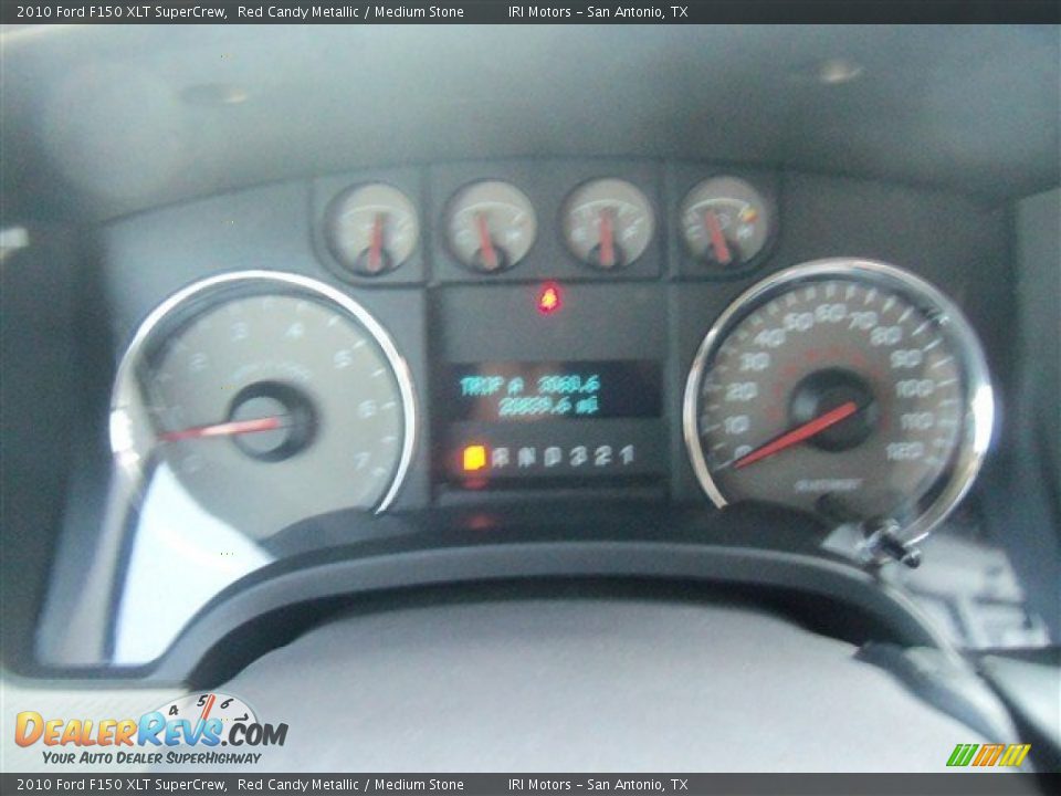 2010 Ford F150 XLT SuperCrew Red Candy Metallic / Medium Stone Photo #20