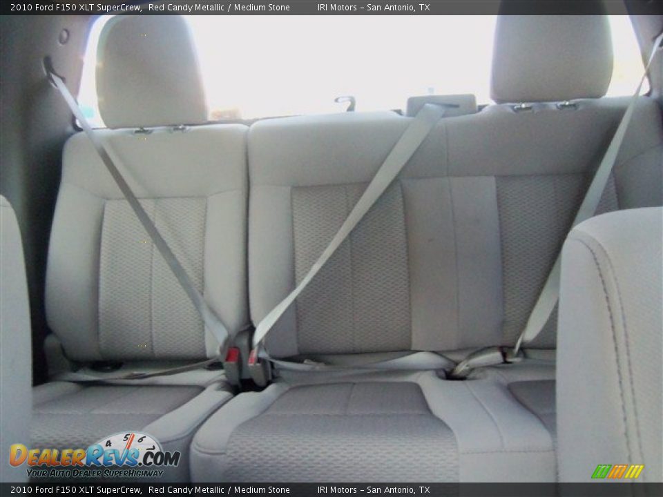 2010 Ford F150 XLT SuperCrew Red Candy Metallic / Medium Stone Photo #21