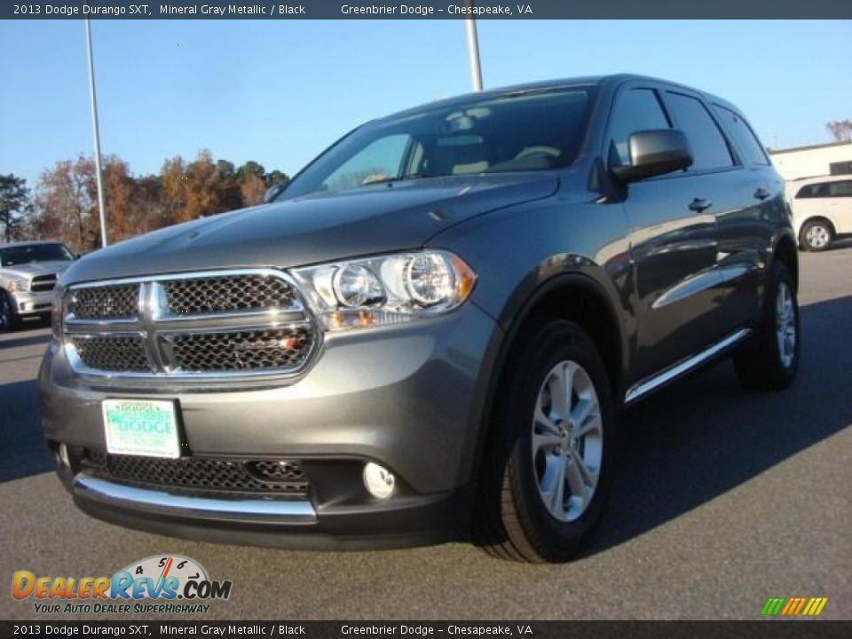 2013 Dodge Durango SXT Mineral Gray Metallic / Black Photo #1