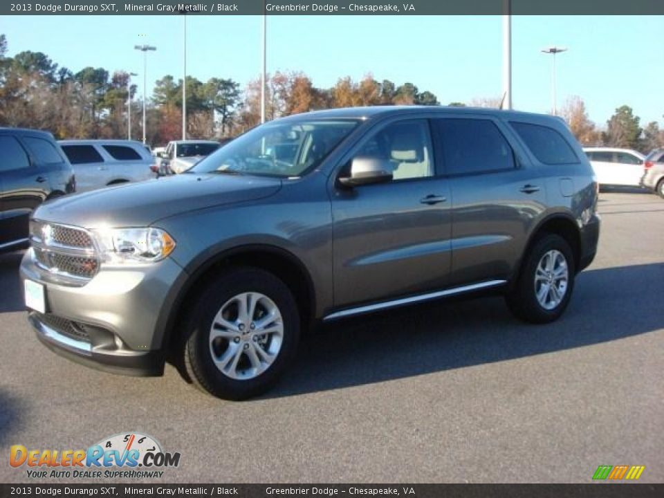 2013 Dodge Durango SXT Mineral Gray Metallic / Black Photo #2