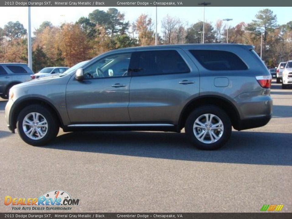 2013 Dodge Durango SXT Mineral Gray Metallic / Black Photo #3