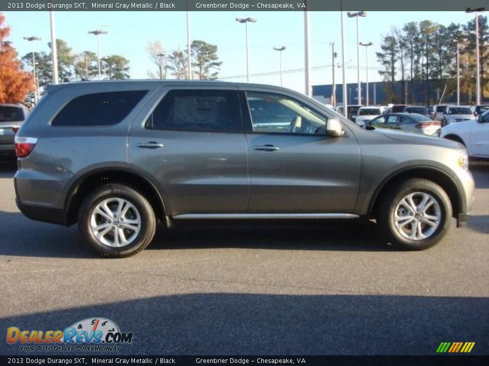 2013 Dodge Durango SXT Mineral Gray Metallic / Black Photo #4