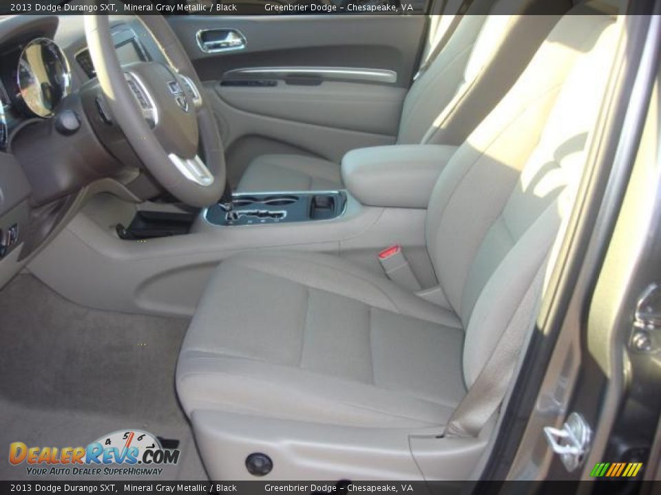 2013 Dodge Durango SXT Mineral Gray Metallic / Black Photo #6