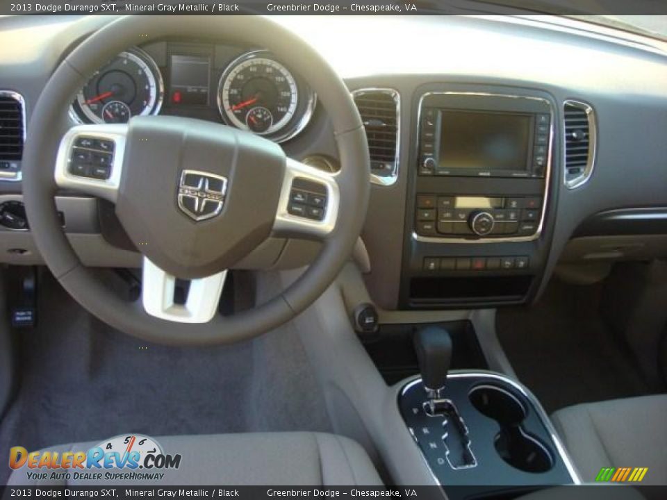 2013 Dodge Durango SXT Mineral Gray Metallic / Black Photo #9