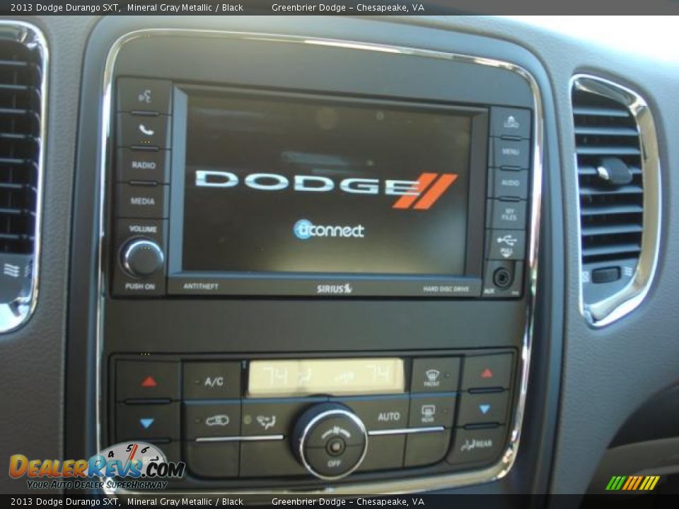 2013 Dodge Durango SXT Mineral Gray Metallic / Black Photo #10