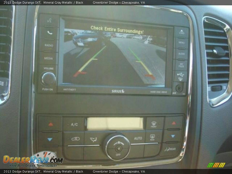2013 Dodge Durango SXT Mineral Gray Metallic / Black Photo #12