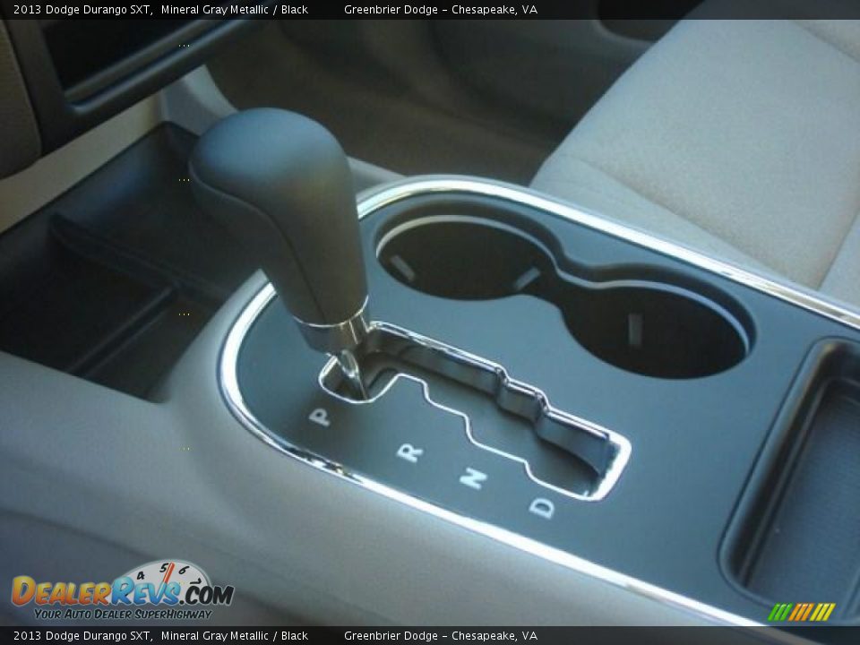 2013 Dodge Durango SXT Mineral Gray Metallic / Black Photo #13