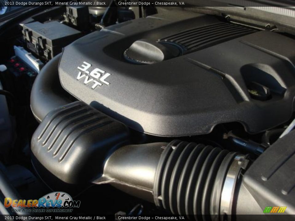 2013 Dodge Durango SXT Mineral Gray Metallic / Black Photo #14