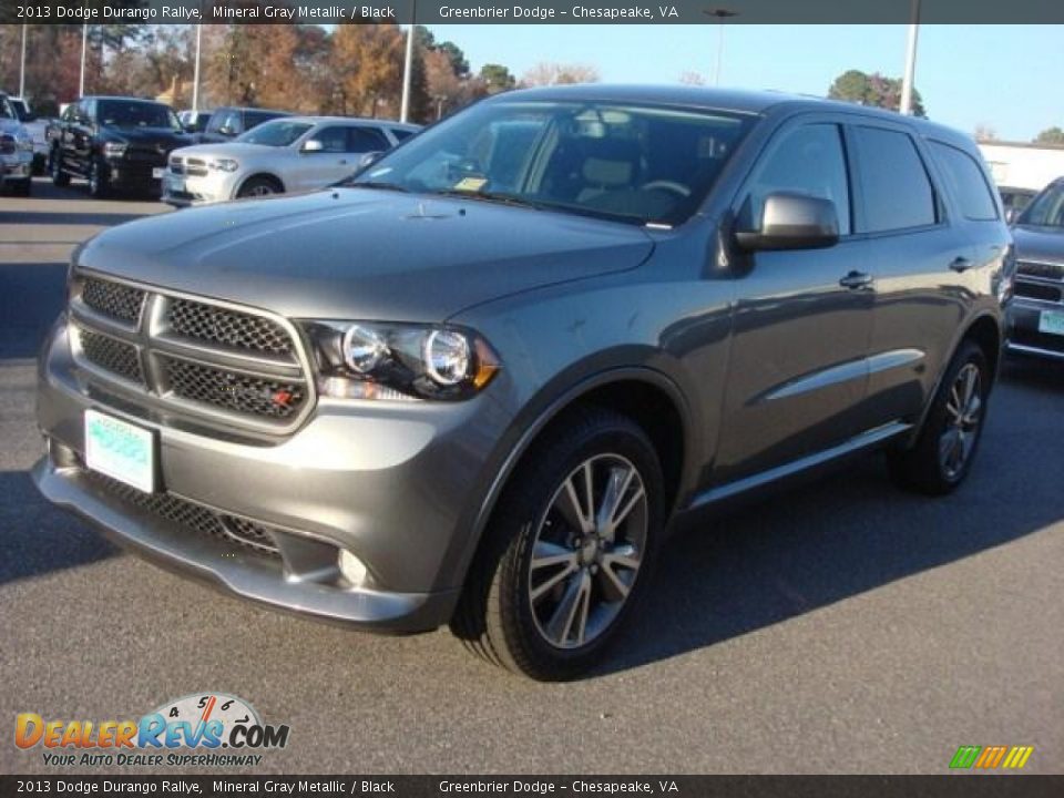2013 Dodge Durango Rallye Mineral Gray Metallic / Black Photo #1