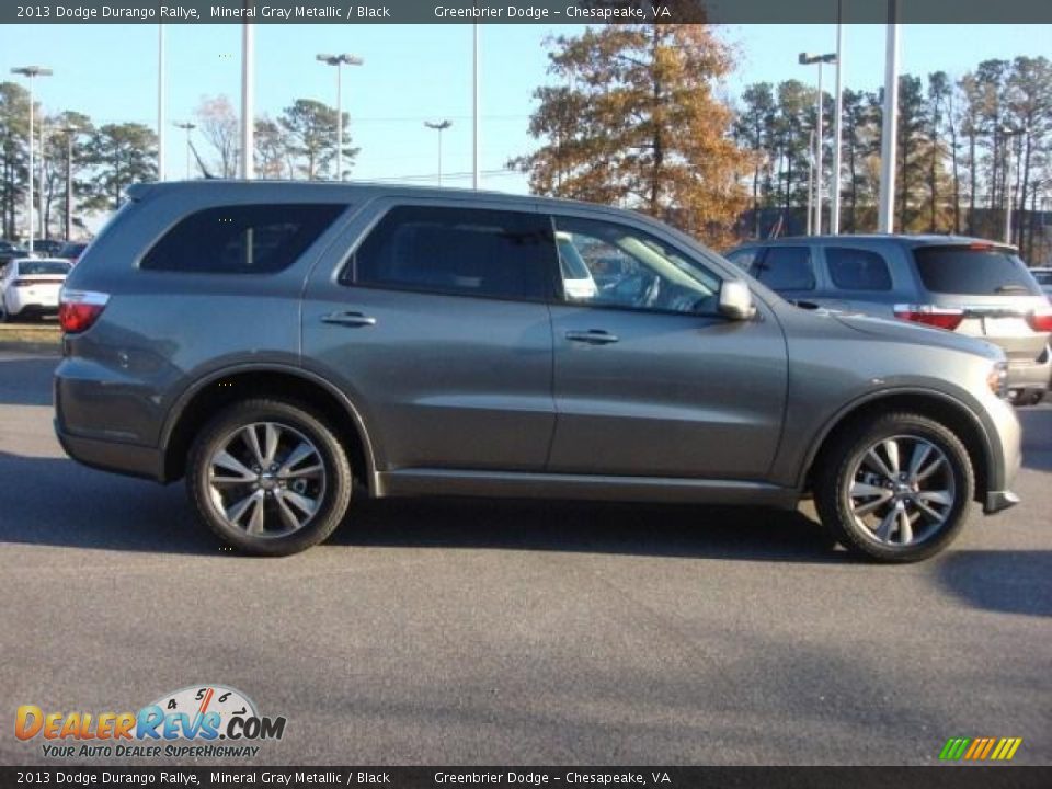 2013 Dodge Durango Rallye Mineral Gray Metallic / Black Photo #3