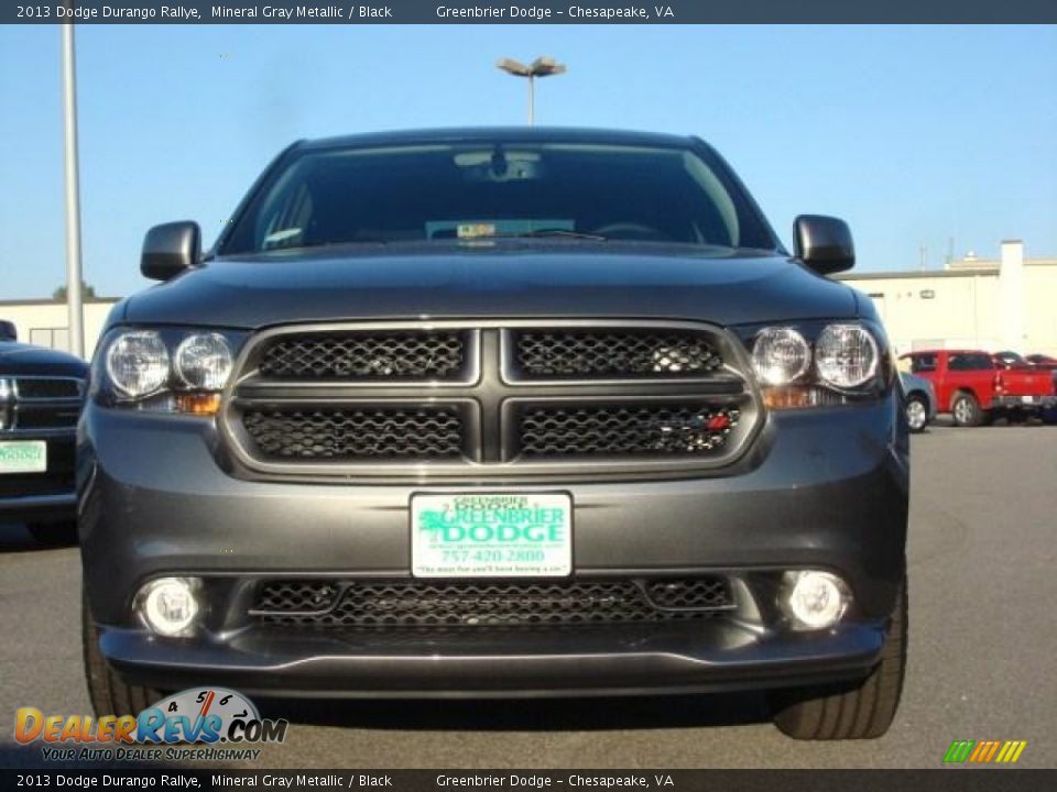 2013 Dodge Durango Rallye Mineral Gray Metallic / Black Photo #5