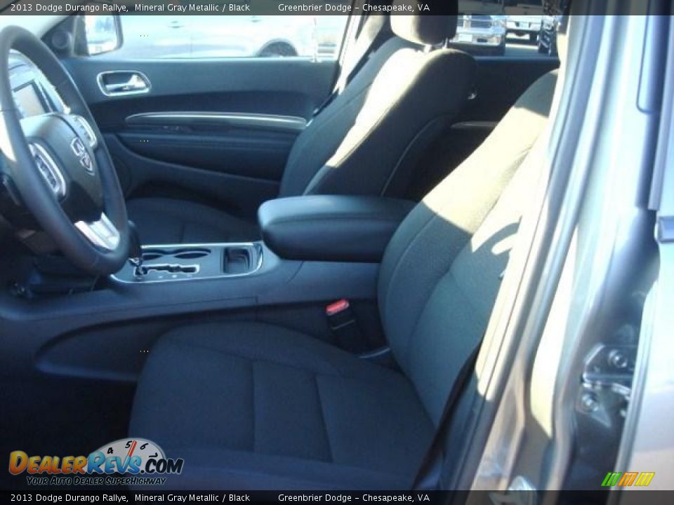 2013 Dodge Durango Rallye Mineral Gray Metallic / Black Photo #6