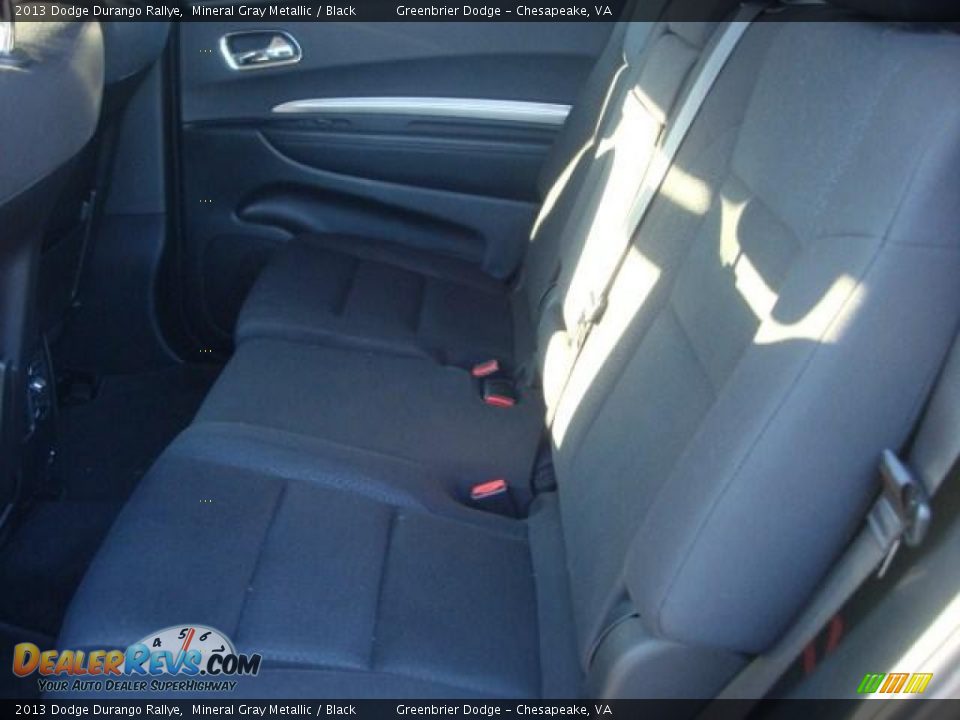 2013 Dodge Durango Rallye Mineral Gray Metallic / Black Photo #7