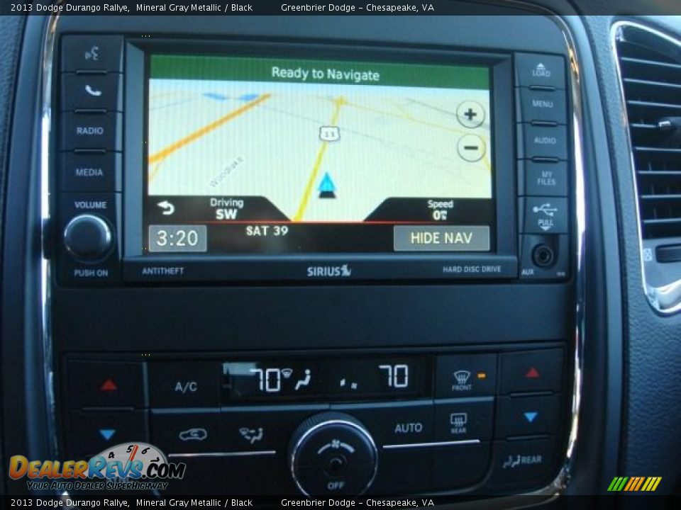 2013 Dodge Durango Rallye Mineral Gray Metallic / Black Photo #9