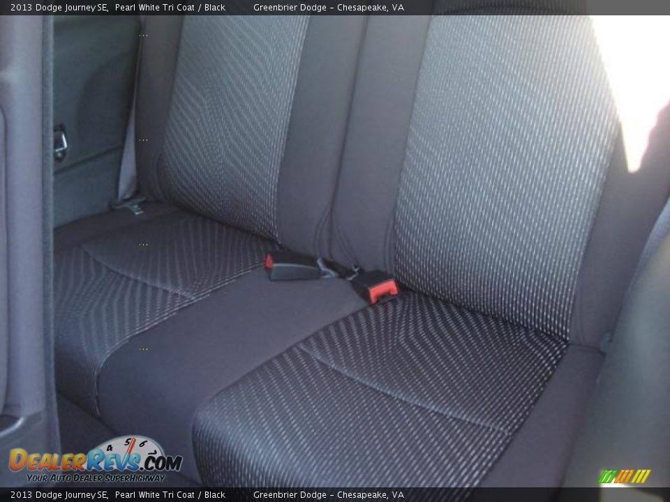 2013 Dodge Journey SE Pearl White Tri Coat / Black Photo #10