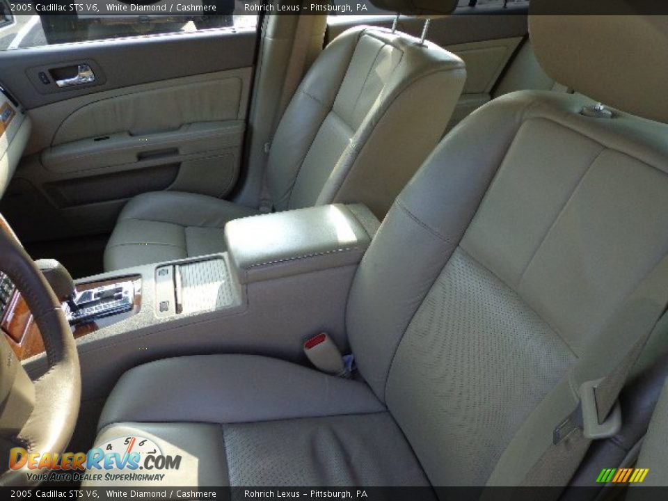 2005 Cadillac STS V6 White Diamond / Cashmere Photo #4