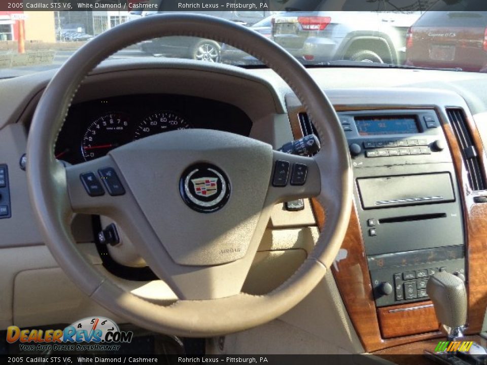 2005 Cadillac STS V6 White Diamond / Cashmere Photo #6