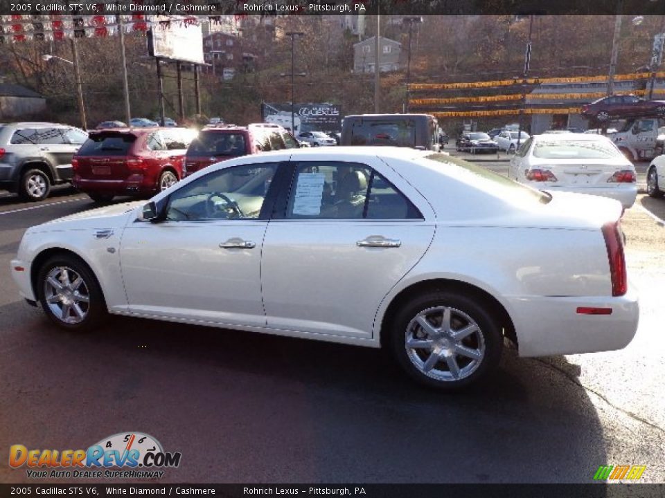 2005 Cadillac STS V6 White Diamond / Cashmere Photo #9