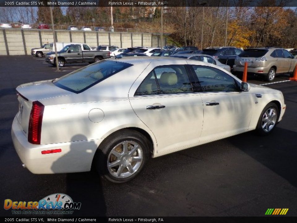 2005 Cadillac STS V6 White Diamond / Cashmere Photo #10