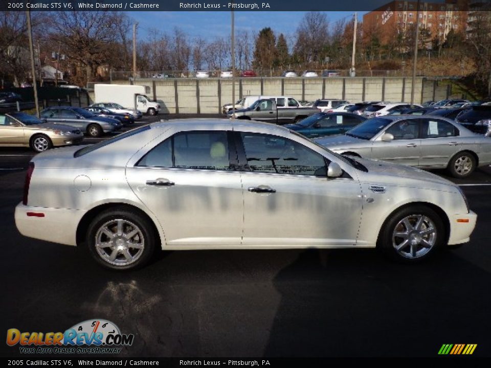 2005 Cadillac STS V6 White Diamond / Cashmere Photo #13